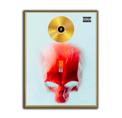 Goldplatte sido poster ich - poster,